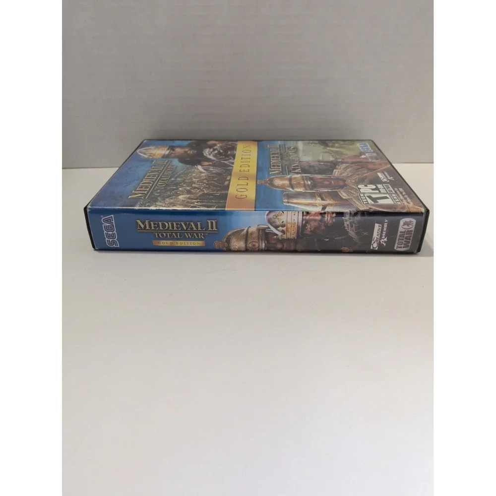 Medieval II Total War Gold Edition • PC Game [CIB/Complete DVD Case] SEGA